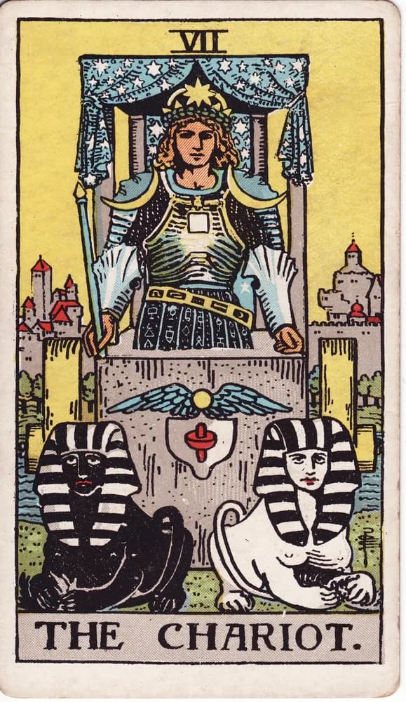 전차 (The Chariot) — RWS 1909