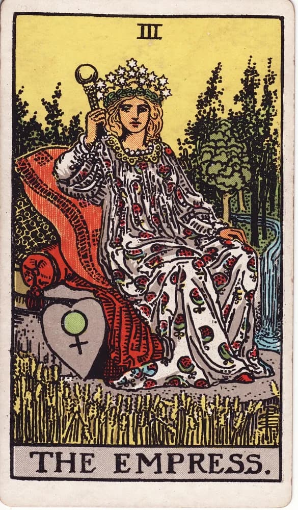 여황제 (The Empress) — RWS 1909