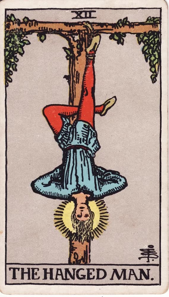 매달린 사람 (The Hanged Man) — RWS 1909