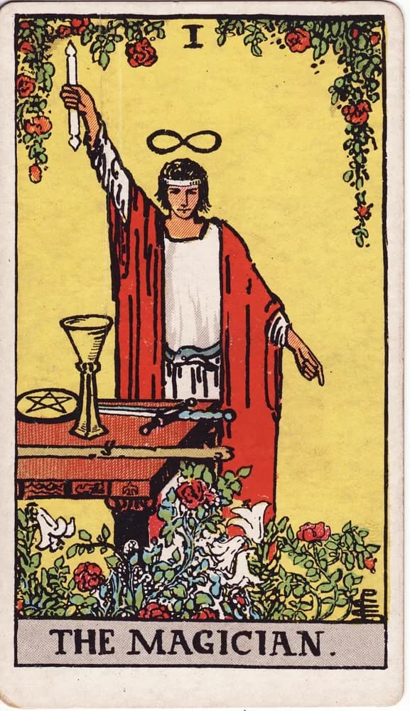 마법사 (The Magician) — RWS 1909